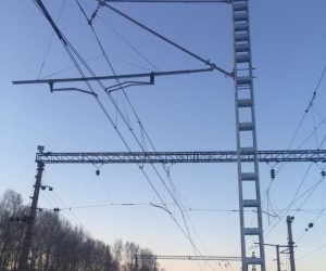 Опоры контактной сети